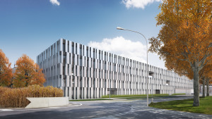 Neuesvewaltungsgebäude in Köniz bezugsbereit. (Modellbild)