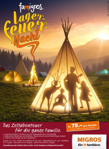 Migroslagerfeuernacht. (Bild: Migros)