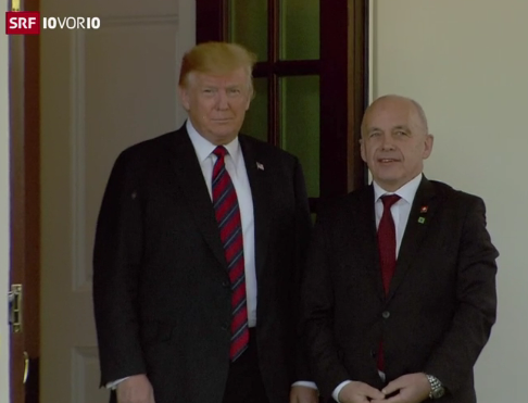 Bundespräsident Ueli Maurer zieht positive Bilanz seines Treffens mit US-Präsident Donald Trump