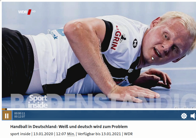 WDR-Doku: Deutscher Handball zu weiß, zu deutsch – Ein Kommentar