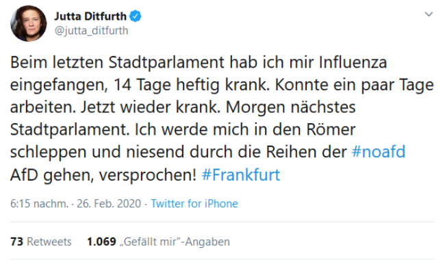 jutta Ditfurth Corona Afd