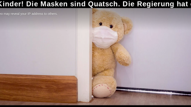 „Coronalüge“ und Maskenpflicht in der Kritik