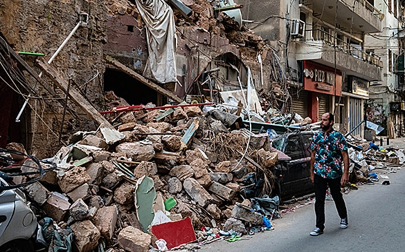 Hunderttausende Menschen verloren bei der Explosion in Beirut ihr Zuhause (Foto: EDA)