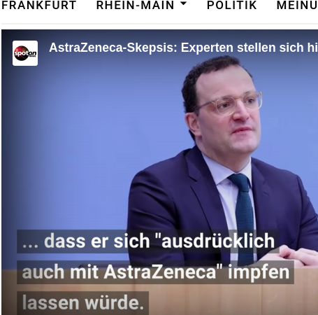 Corona-Impfstoff von AstraZeneca: Deutsche Spitäler stoppen Impfungen von Ärzten und Pflegepersonal