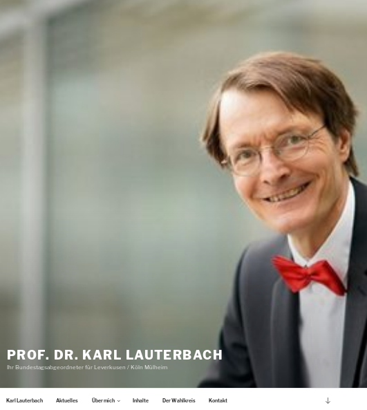 DE-Gesundheitsminister Lauterbach: „Welt hat wirklich Besseres zu tun, als sich mit …/… Putin zu beschäftigen“