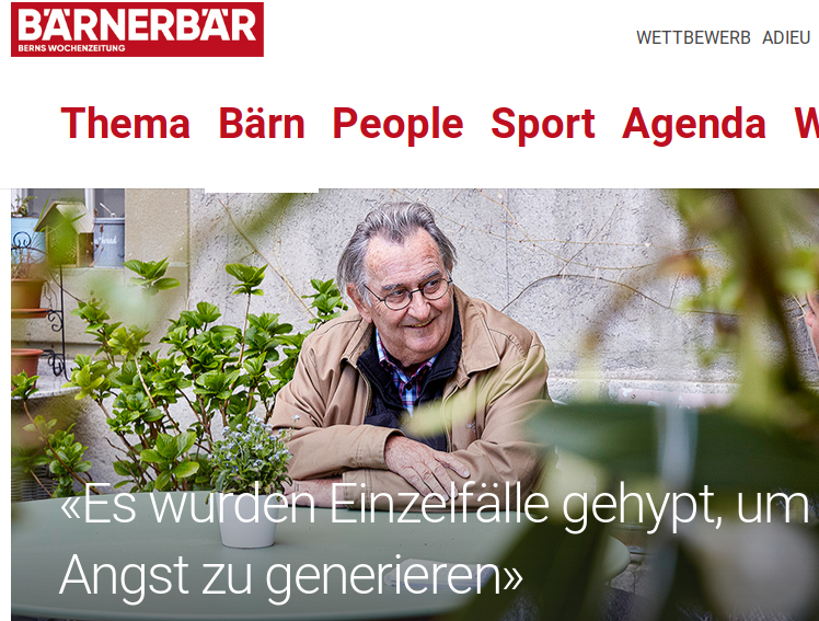 Immunologe Beda Stadler: Würde man für Grippe PCR-Tests anwenden, hätten wir jedes Jahr in der Schweiz zehntausende Infizierte