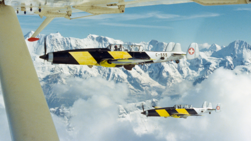 Leicht radioaktives Material in historischen Militärflugzeugen C-3605 entdeckt