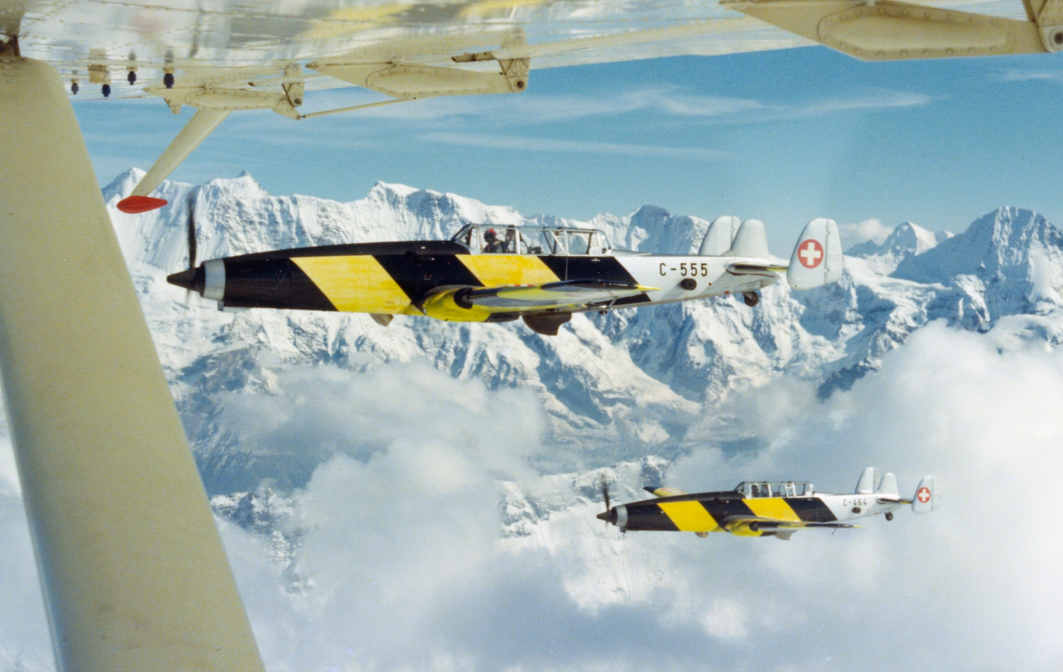 Leicht radioaktives Material in historischen Militärflugzeugen C-3605 entdeckt