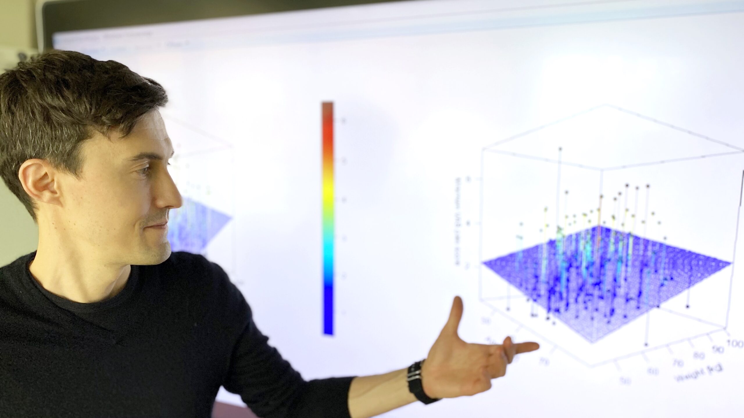 Datenforscher Thijs Defraeye erzeugt digitale Zwillinge (Foto: Empa)