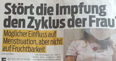 Fruchtbarkeit nach der Corona-Impfung: Angeblich wird nur der Zyklus der Frau beeinflußt