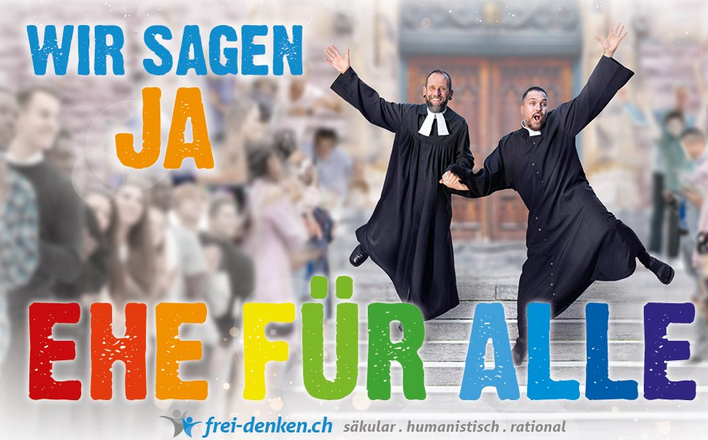 Volksabstimmung: „Ehe für alle“ mit 2/3tel-Mehrheit angenommen