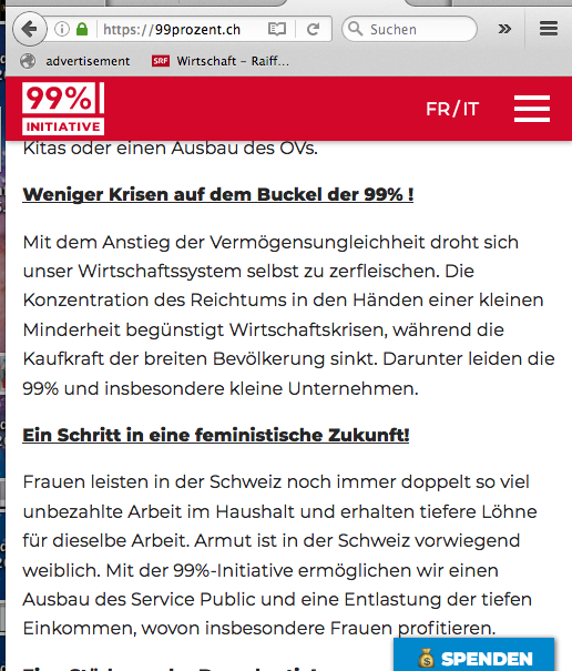 99%-Initiative abgelehnt