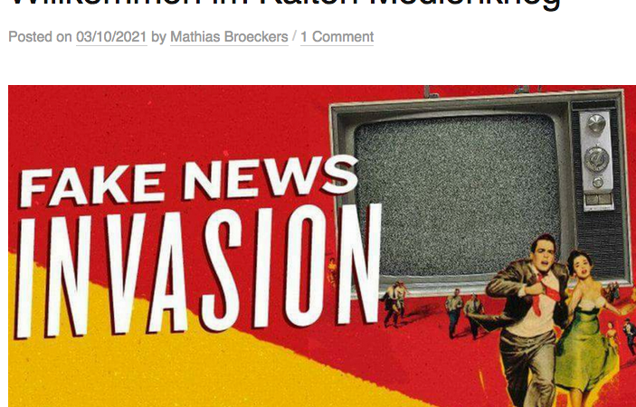 Google (Youtube) sperrt das „neue Westfernsehen“