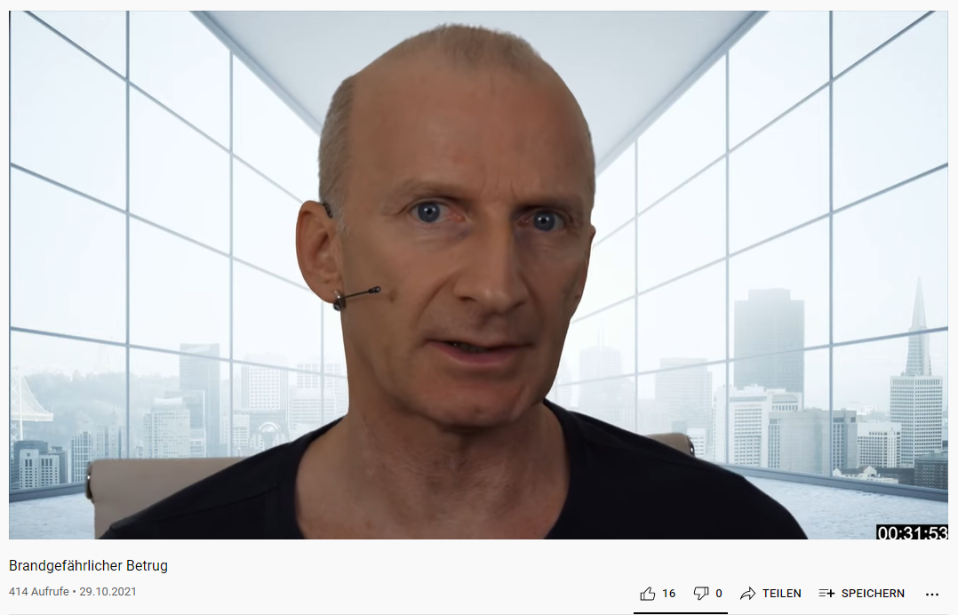 Aufklärungsvideo von Prof. Dr. med. Frank Urbaniok zu „Dr.“ Leonard Coldwell
