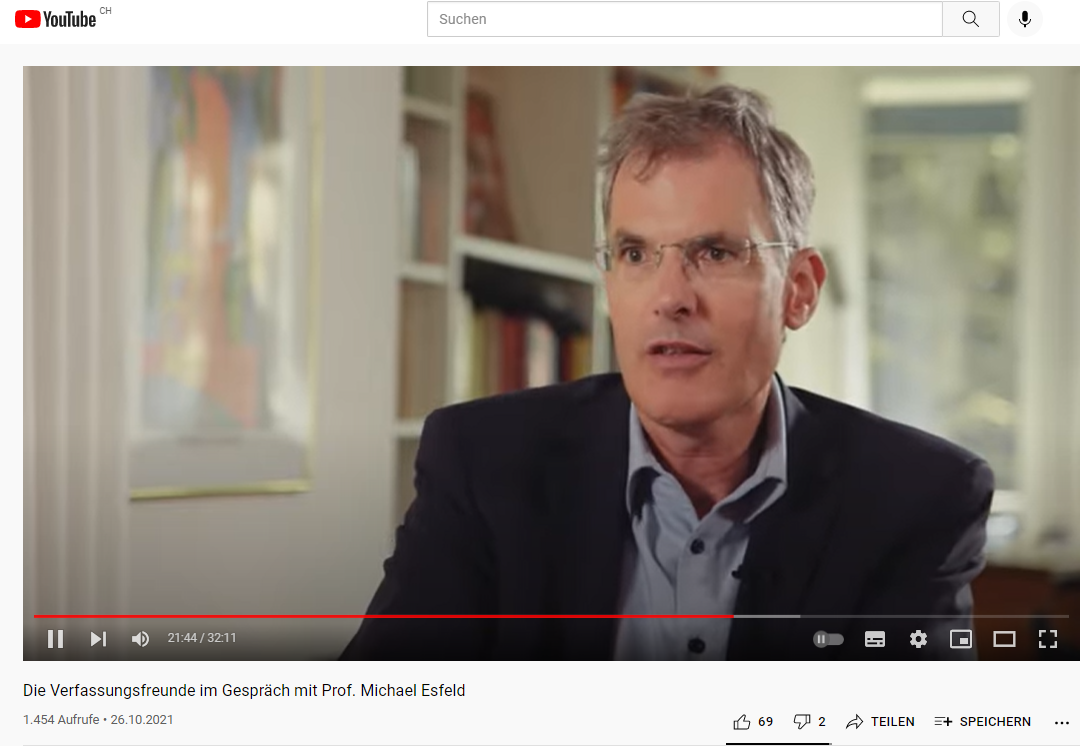 Nur 1.400 Sichtungen angeblich: Videogespräch mit Prof. Esfeld