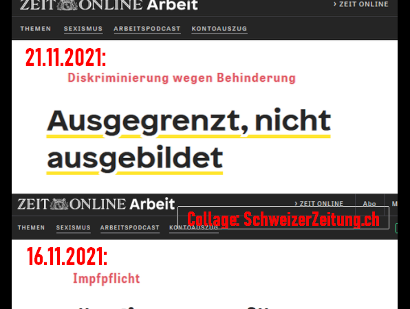 Diskriminierung von Ungeimpften vs. Behinderten: Finde den Fehler