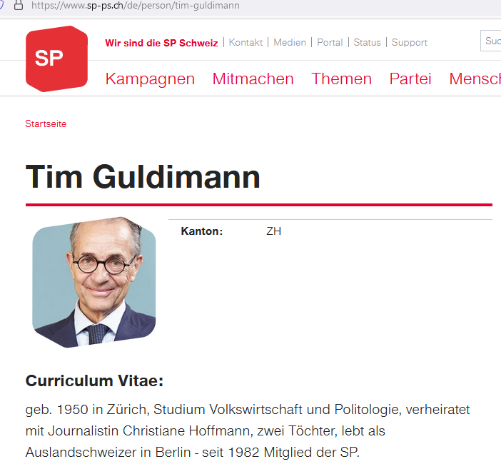 Ehemaliger Schweizer Botschafter beschimpft Schweizer, jetzt wird er deutscher Staatsbürger