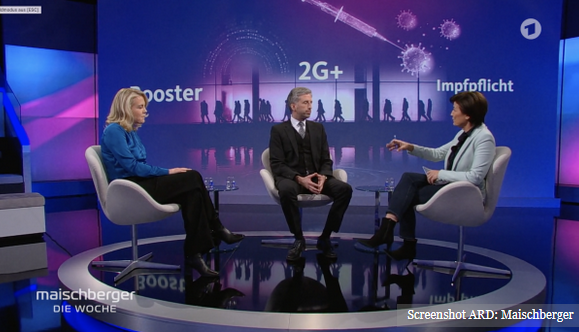 Boris Palmer bei Maischberger zu Impfungen