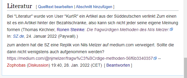 Nils Melzer Wikipedia Literatur