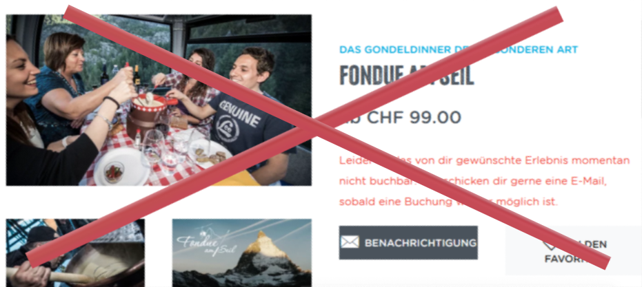 Wegen Übernahme EU-Recht: BAV verbietet Fondue in Gondeln von Schweizer Seilbahnen