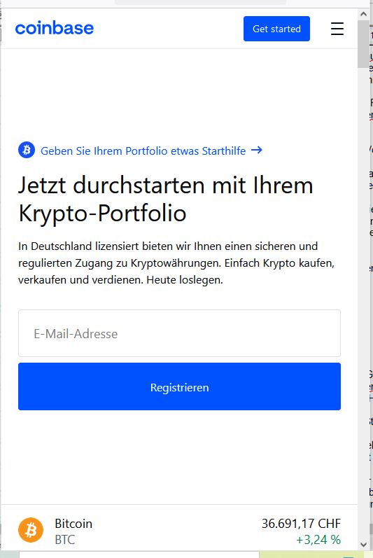 Coinbase als Kryptobörse als politischer Arm der USA