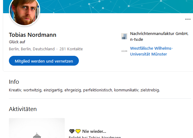 Kriegsproganda des deutschen Fernsehsenders N-TV: Spekulationen als Fakten dargestellt