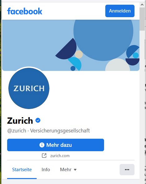 Zürich-Versicherung verzichtet bis auf Weiteres auf Logo mit dem Buchstaben ‚Z‘