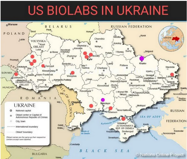 Vor der Pandemie: An Covid19 wurde in ukrainischen Biowaffenlabors geforscht