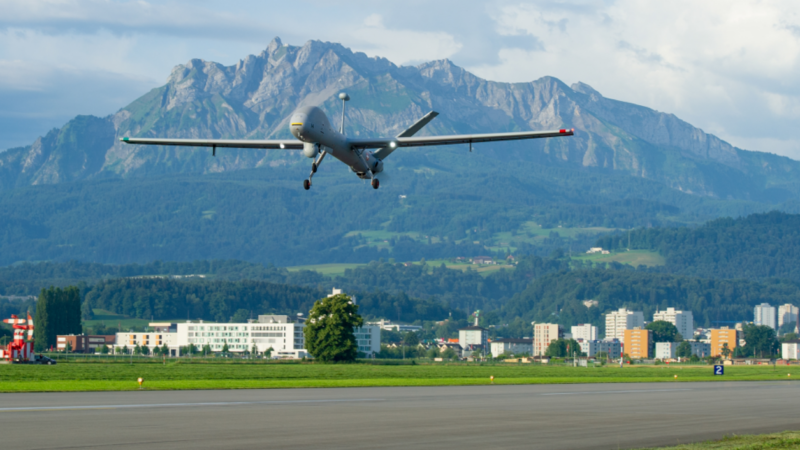 Erfolgreicher Erstflug der Aufklärungsdrohne in der Schweiz