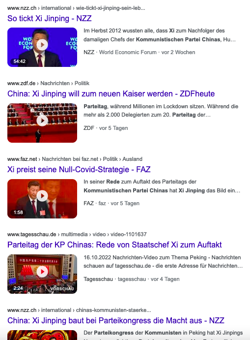 Auszüge aus der Rede des Vorsitzenden Xi Jinping zum Parteitag der Kommunistischen Partei Chinas