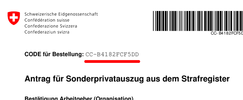 Strafregisterauszug soll einfacher werden