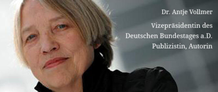 Antje Vollmer kritisiert, daß Grüne von Friedenspartei zu Kriegspartei mutierten
