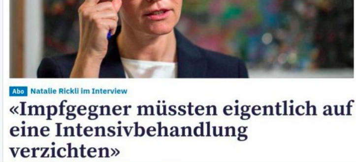 Natalie Rickli Impfgegner