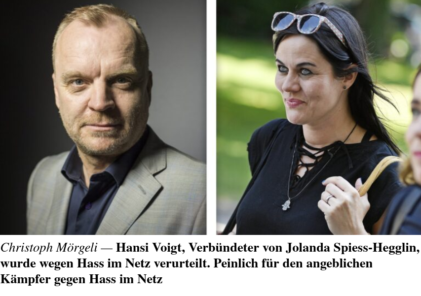 Hansi Voigt Netzcourage