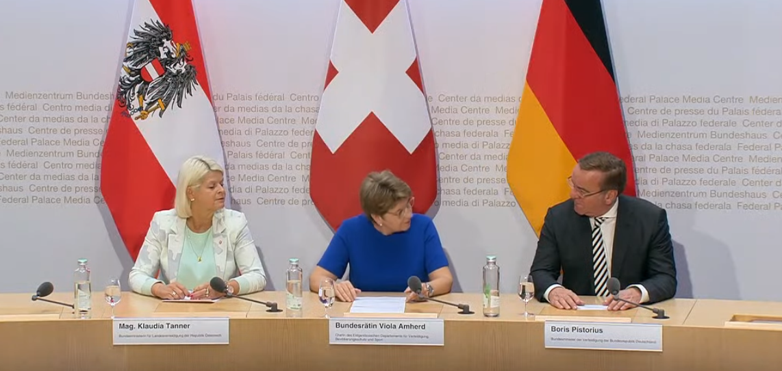 Viola Amherd nimmt am 6-er-Treffen der deutschsprachigen Staatsoberhäupter in Luxemburg teil