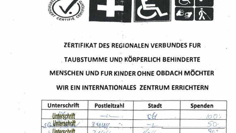 Betrügerische Bettler unterwegs
