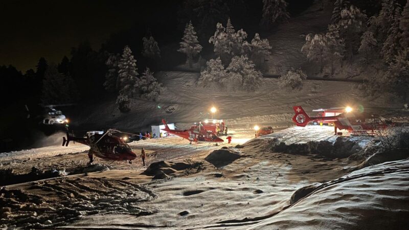 Zermatt / Evolène: Chronologie der tragischen Ereignisse am Tête Blanche – Luftwaffe im Einsatz