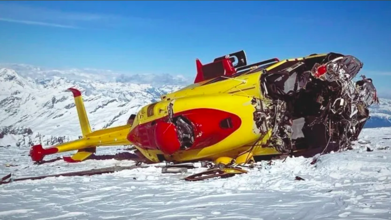 3 Helikopter-Unfälle an nur einem Wochenende