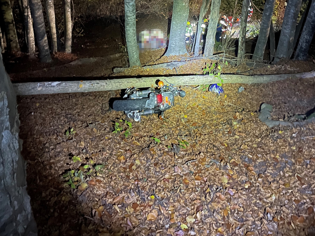 Schwerer Motorradunfall in Grüsch