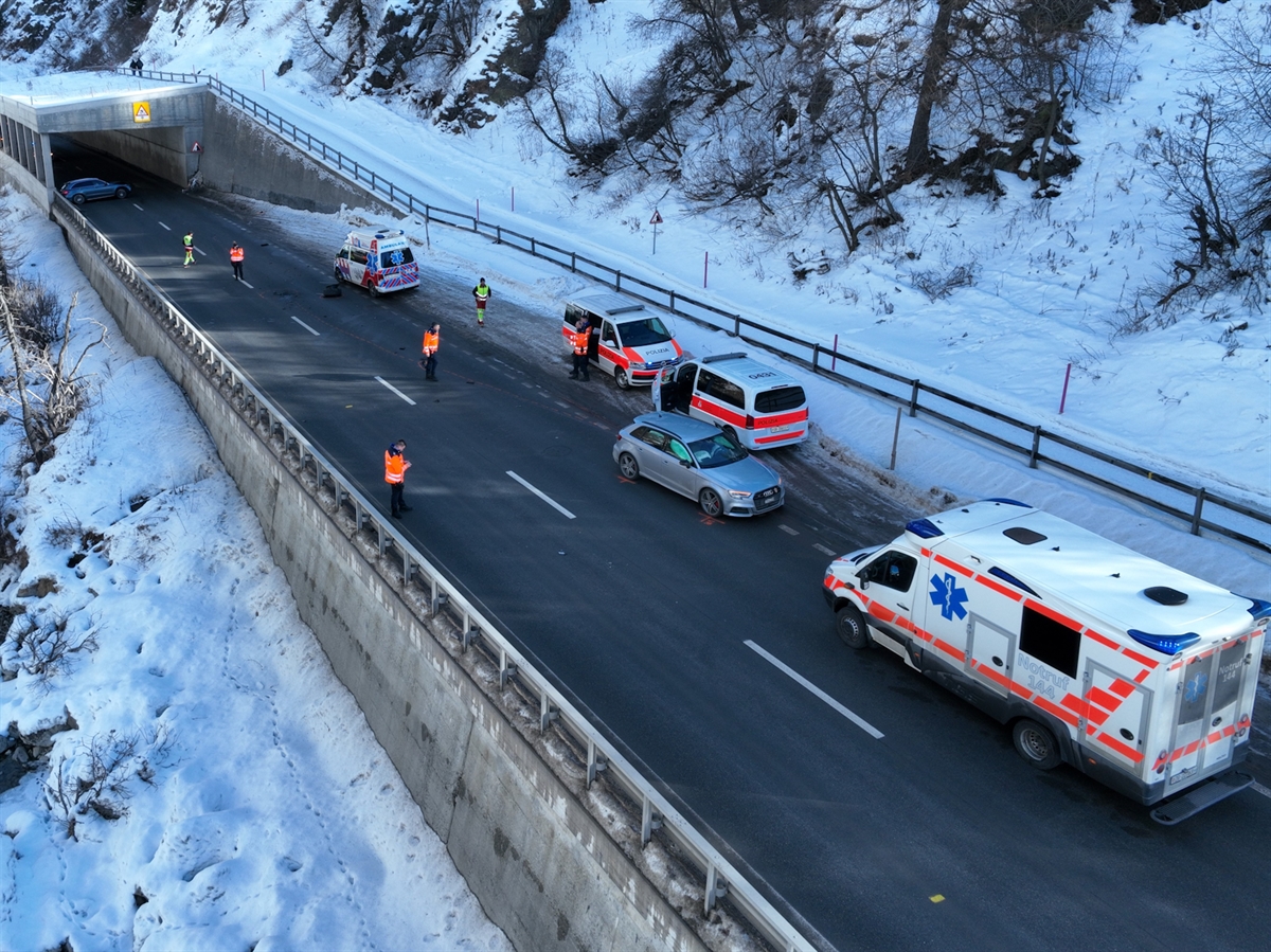 Unfall unter Alkoholeinfluß in St. Moritz