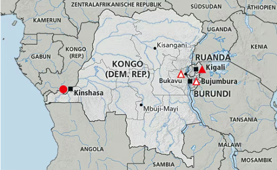 Humanitäre Krise in der Demokratischen Republik Kongo: die Schweiz stellt drei Millionen Franken bereit