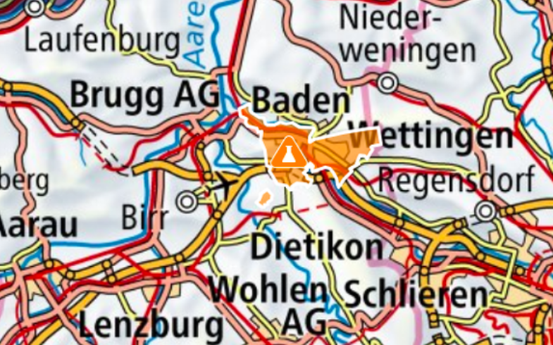 Ammoniak-Austritt in Baden