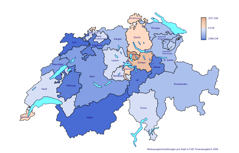 Finanzausgleich: Die Ausgleichszahlungen steigen 2026 stark an