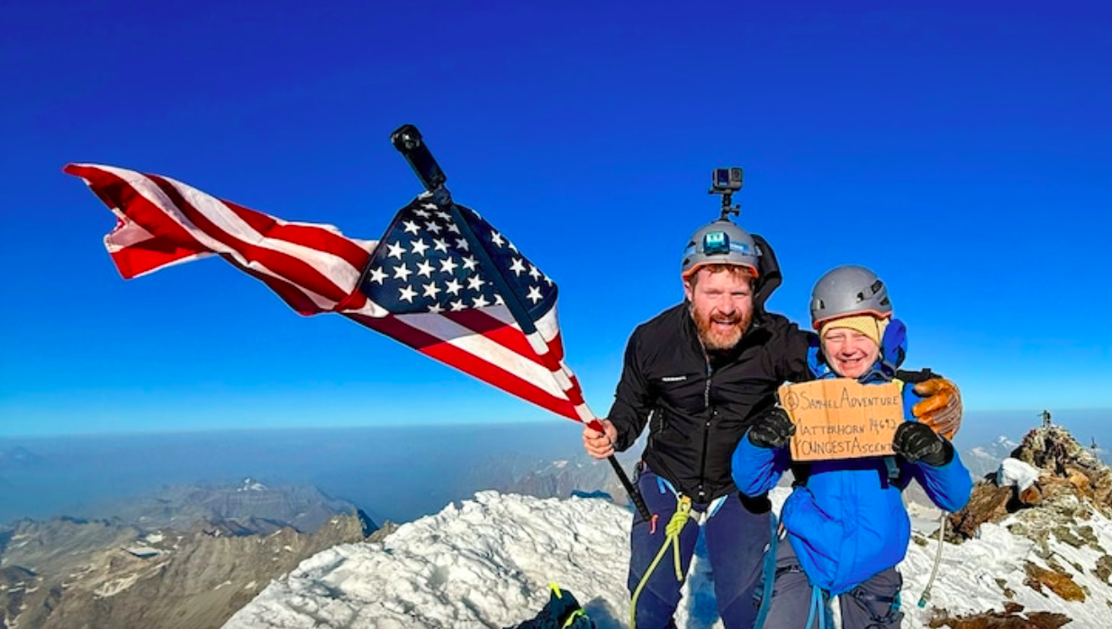 Vater nimmt 11-jährigen Sam Evermore mit auf Matterhorn-Besteigung