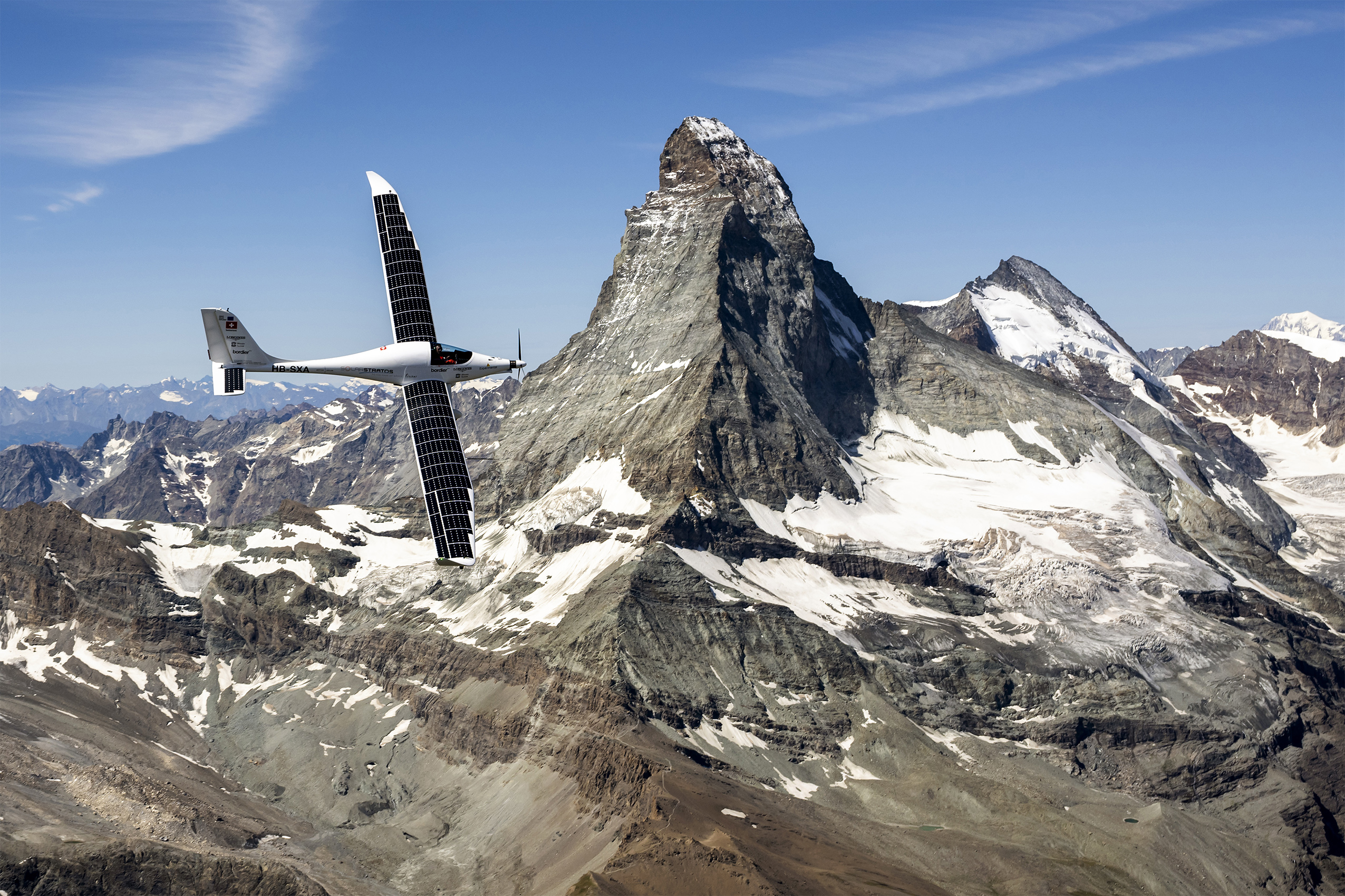 Pionierflug:  SolarStratos überflog das Matterhorn