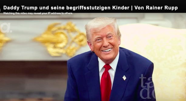 Daddy Trump und seine begriffsstutzigen Kinder | Von Rainer Rupp