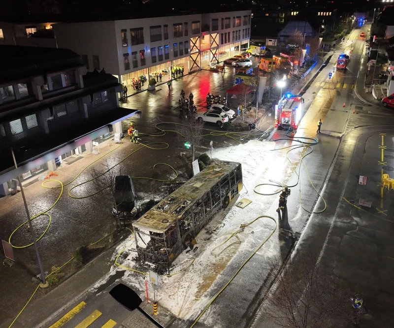 Kerzers: Brand in einem Bus – alle Opfer identifiziert