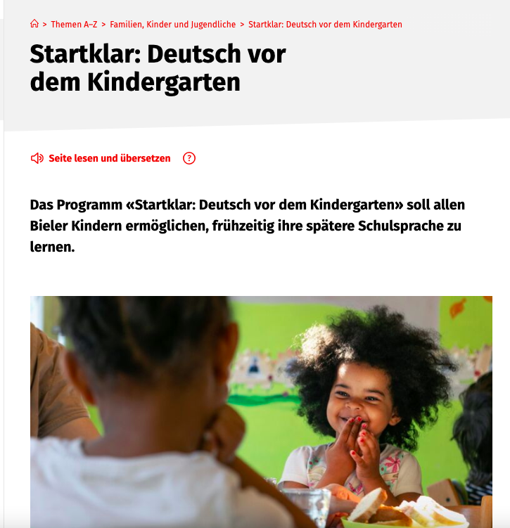 Steuergelder für Integration in Biel
