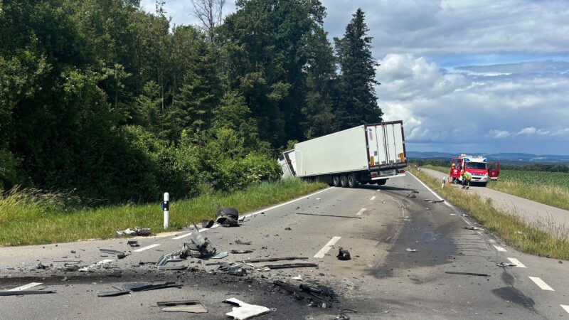 Schwerer Unfall in Dippishausen