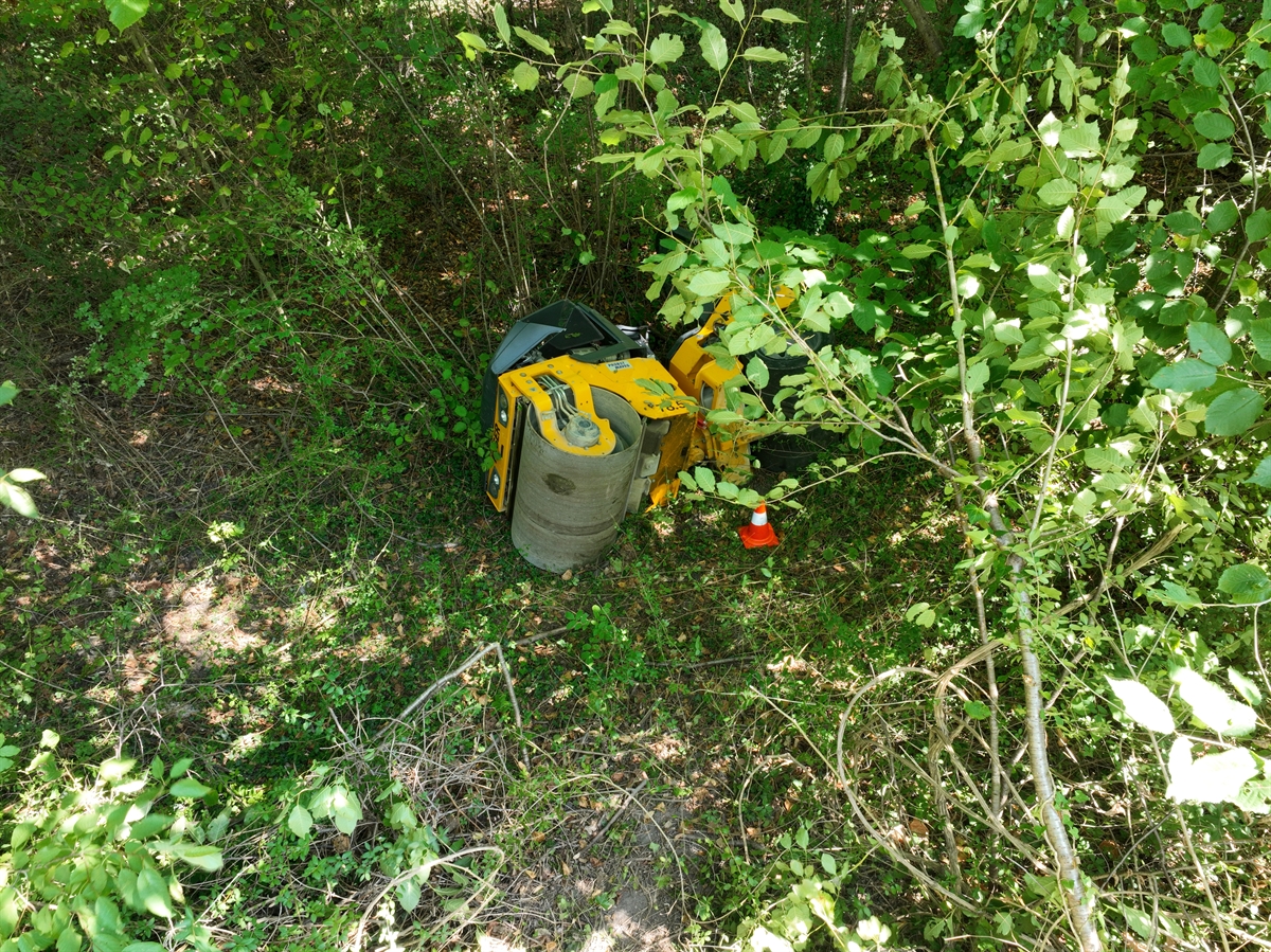 Maienfeld: Unfall mit Walze +++ Mann (41) schwer verletzt +++ Mann mußte Autolenkerin (91) ausweichen